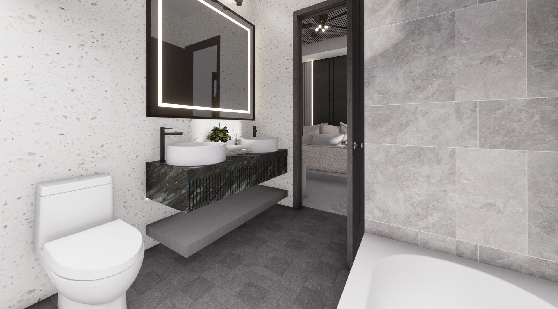 Tiresias M5 master bath