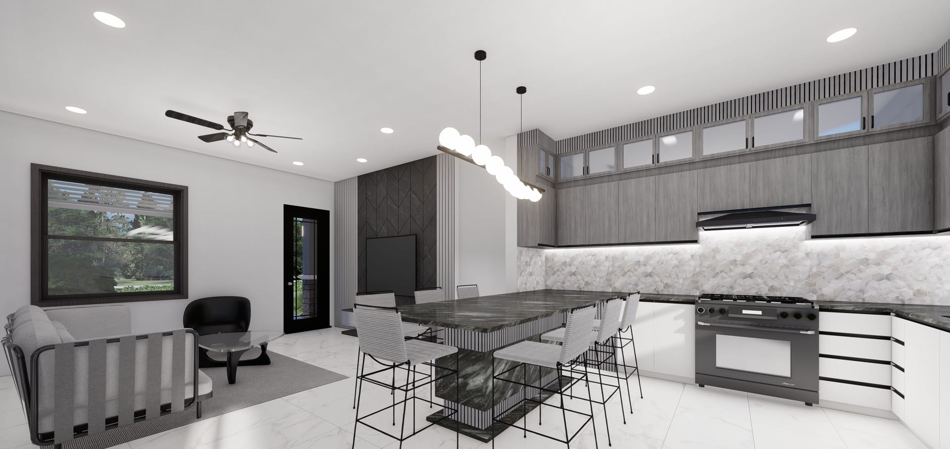 Tiresias M6 living area, alternate view