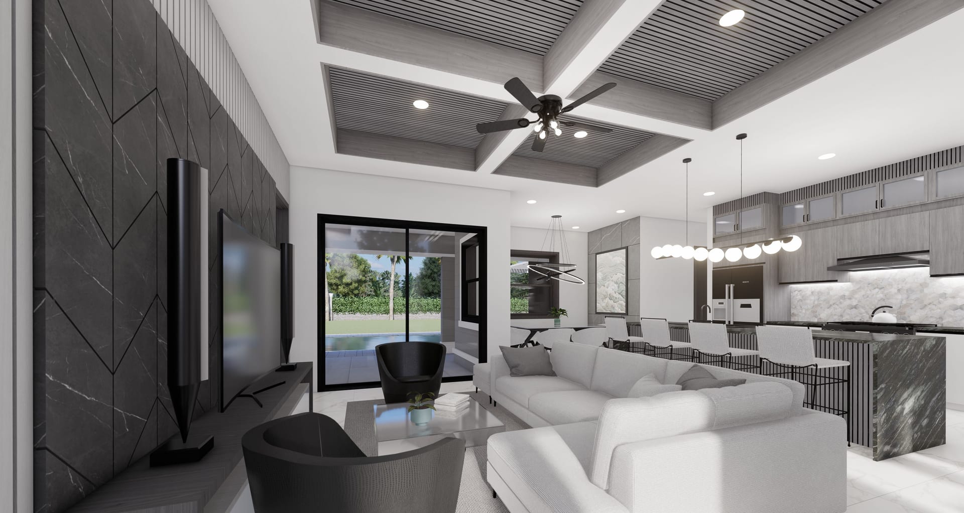 Typhon M2 living area, alternate view