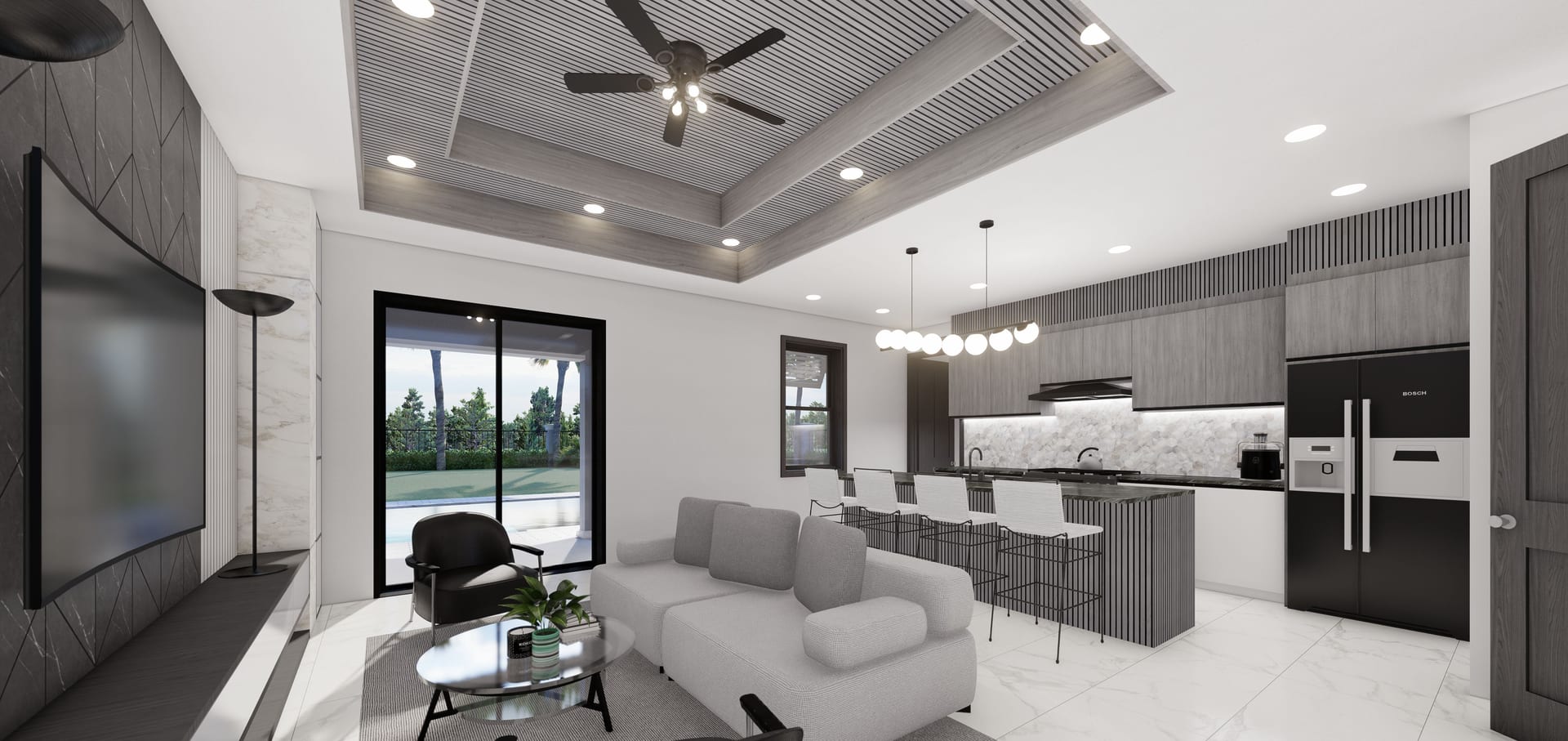 Veracruz living area, alternate view