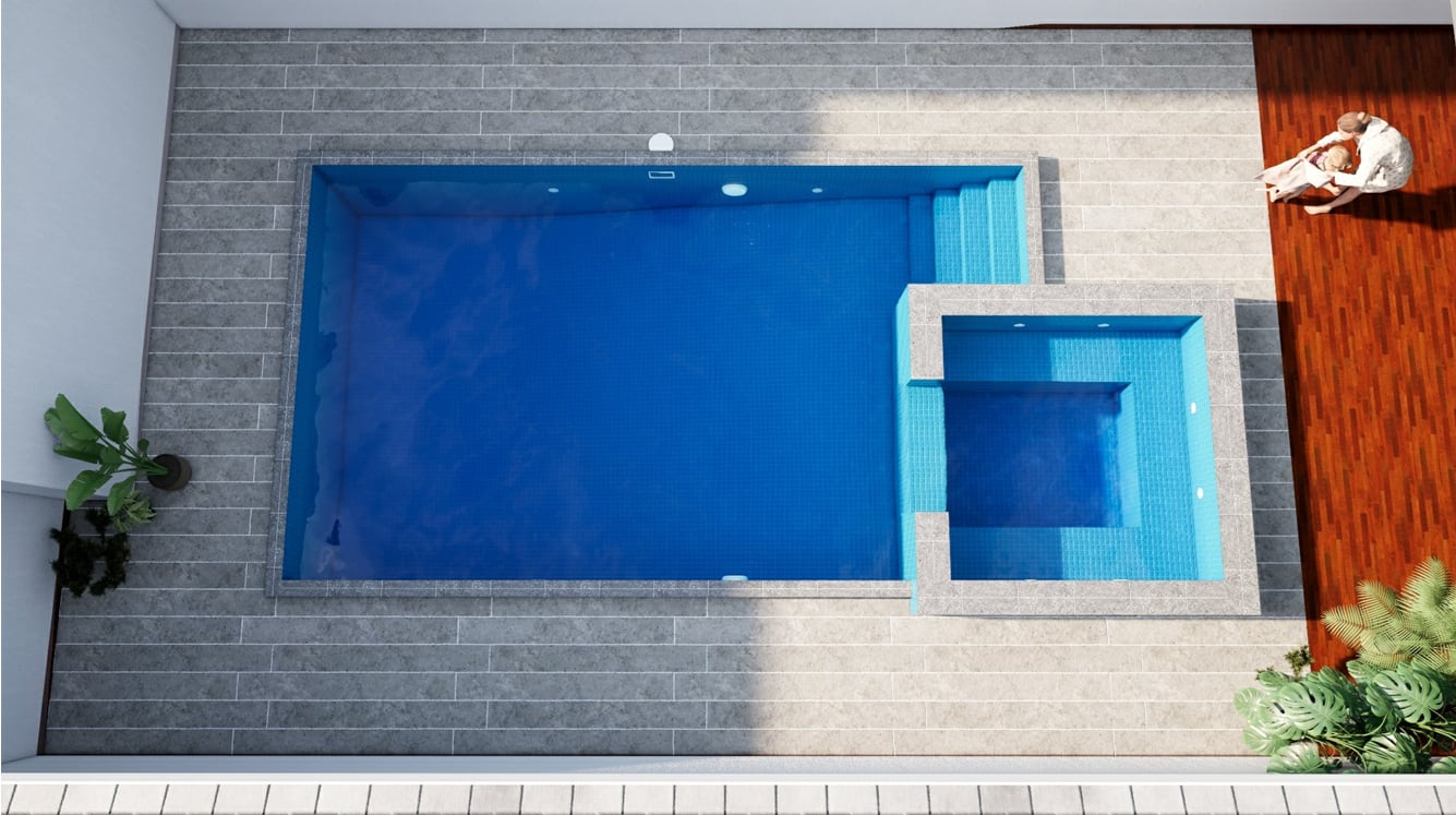 Hibiscus Pool render