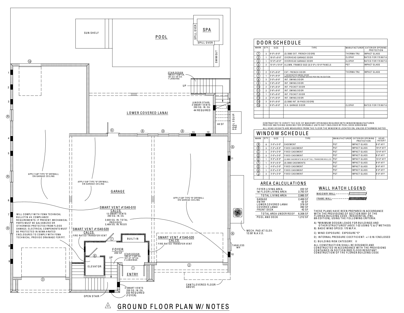 Esplanade ground level 2D floor plan